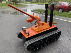 Fire-fighting Dry Powder Extinguishing Robot Electric