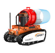 Explosion Proof Fire Fighting Reconnaissance Robot With High-expansion Foam Fire Extinguishing Function