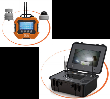 CD10 A Explosion-proof Wireless Composite Gas Detector 3rd Generation 479*387*210mm Control Terminal Intelligent Sensor