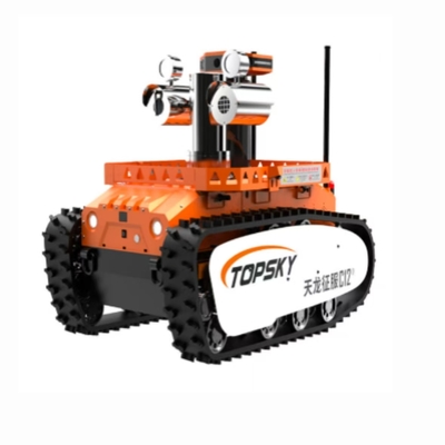 Explosion-proof fire-fighting reconnaissance robot