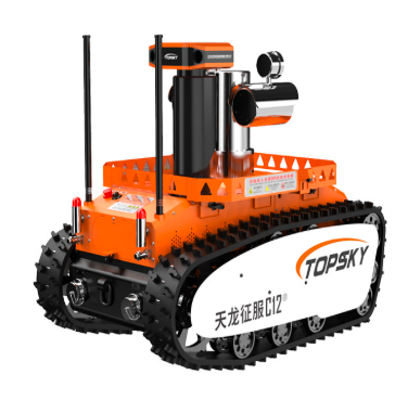 Explosion-proof fire-fighting reconnaissance robot