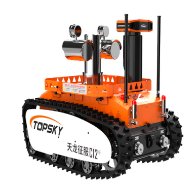 Explosion-proof fire-fighting reconnaissance robot