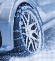 Anti-Skid Chains for Duty Vehicles Integrally formed thickened fixing buckles