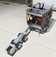 IP68 Waterproof Pipeline Inspection Robot with 120-Meter Cable and High-Definition Camera for Municipal and Drainage Pipelines
