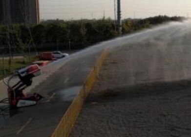 Remote Control All Terrain Firefighting Robot with 4G Wireless Transmission for Smoke Exhaust and Fire Extinguishing