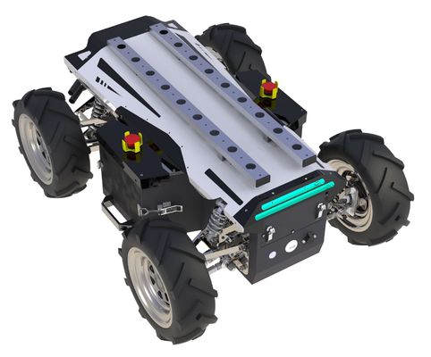 Wireless Control Rlsdp 2.0 Ip65 4 Wheel Robot Chassis