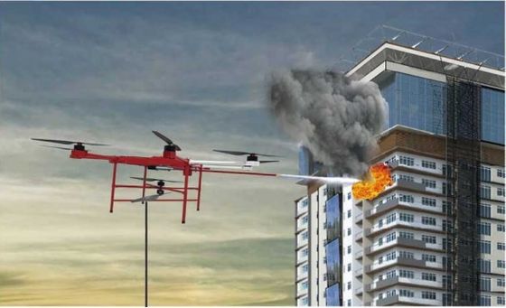 16m/S δένοντας Uav προσβολής του πυρός ηλεκτρικών συστημάτων