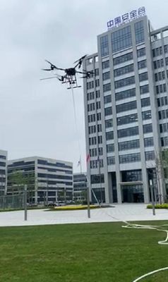 Σπασμένος Uav κηφήνων λειτουργίας παραθύρων πυροσβεστικός τύπος πρόσδεσης μανικών