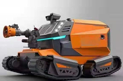 Όλη η έκταση τέσσερα διαδρομή 1000m ρομπότ rxr-M150GD προσβολής του πυρός